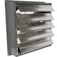 Canarm SD12-XPF Explosion Proof Wall Mount Shutter Exhaust Fan - Main