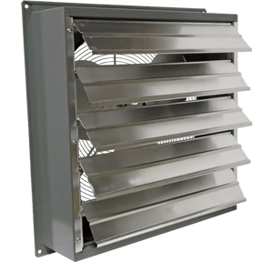 Canarm SD12-XPF Explosion Proof Wall Mount Shutter Exhaust Fan - Main