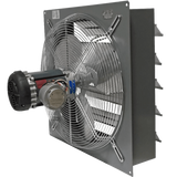 Canarm SD18-XPF Explosion Proof Wall Mount Shutter Exhaust Fan - Angle