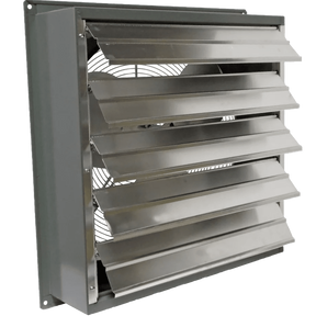 Canarm SD18-XPF Explosion Proof Wall Mount Shutter Exhaust Fan - Main