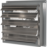 Canarm 20-in. Variable Speed EC Motor Shutter Mounted Exhaust Fan