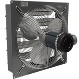 Canarm SD24-XPF Explosion Proof Wall Mount Shutter Exhaust Fan - Angle