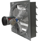 Canarm SD24-XPF Explosion Proof Wall Mount Shutter Exhaust Fan - Angle