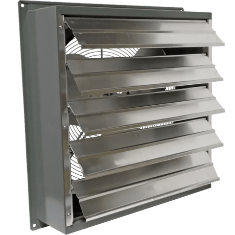Canarm SD24-XPF Explosion Proof Wall Mount Shutter Exhaust Fan - Main