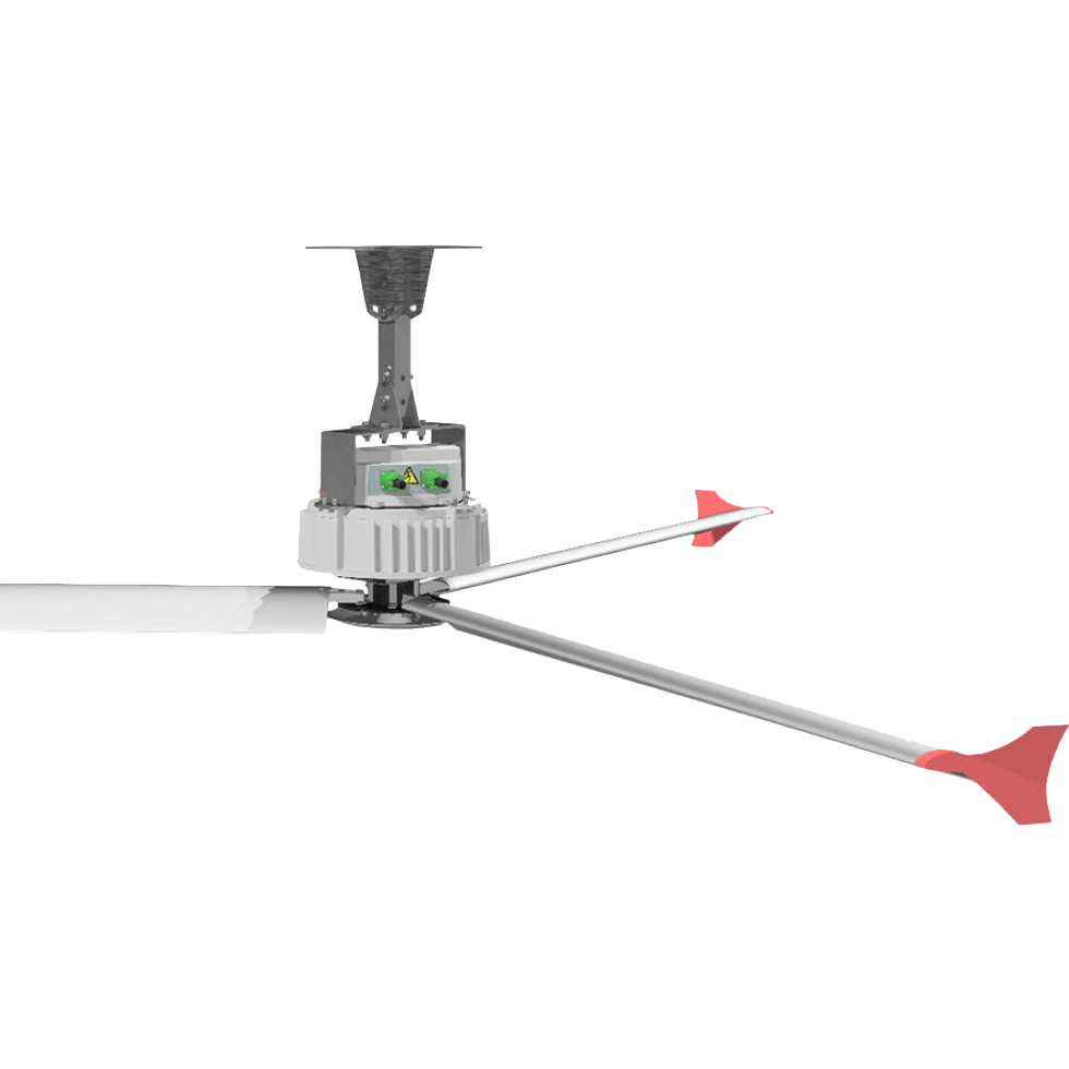 Canarm Tri-Lite 3L EC Direct Drive 480V HVLS Commercial Fan