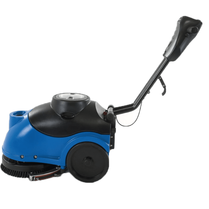 Clarke Battery Powered Walk Behind Floor Scrubber - Side View 1