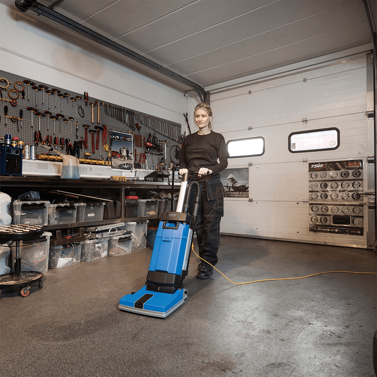 Clarke MA10 12E Upright Floor Scrubber - Lifestyle 1