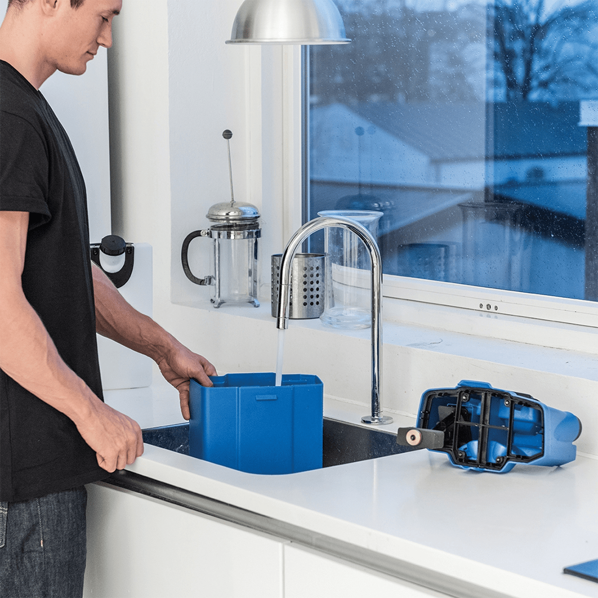Clarke MA10 12E Upright Floor Scrubber - Removable Tank