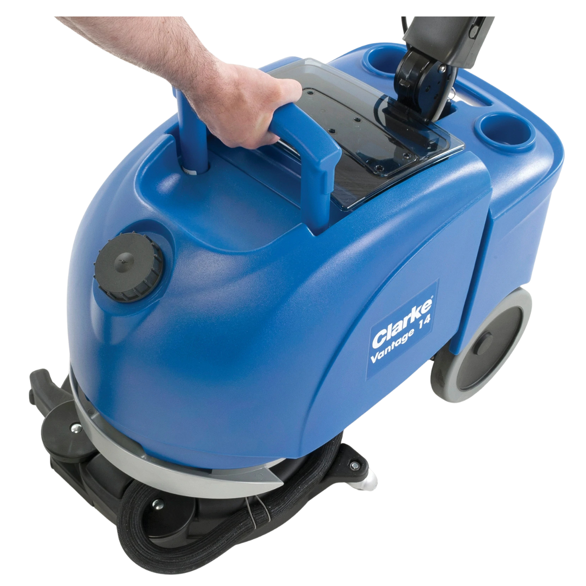 Clarke Vantage 14 Battery-Operated Micro Floor Scrubber - Tank Removal