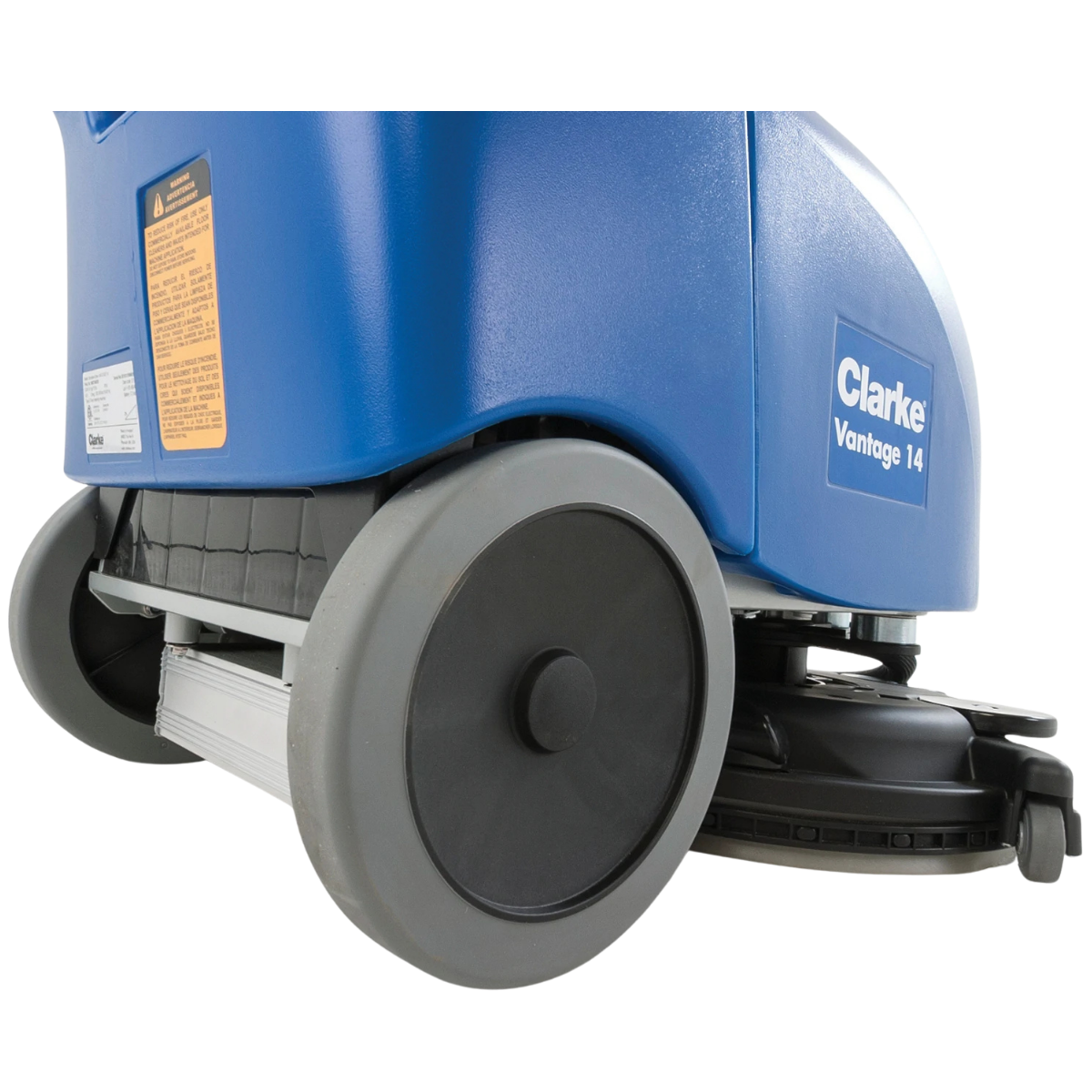 Clarke Vantage 14 Battery-Operated Micro Floor Scrubber - Tires