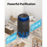 Coway Airmega 100 HEPA Air Purifier - Infographic 3