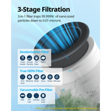 Coway Airmega 100 HEPA Air Purifier - Infographic 4