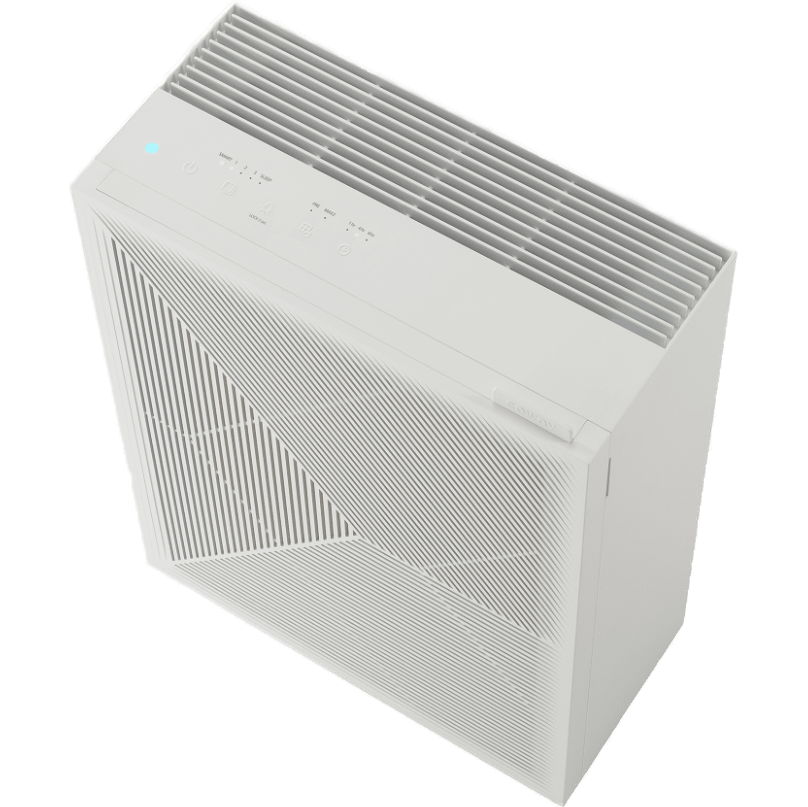 Coway Airmega 240 HEPA Air Purifier - White - Top Angle