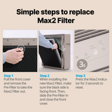 Coway Airmega 250 Max2 Filter Set - Infographic 4