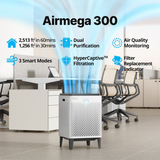 Airmega 300 HEPA Air Purifier - Infographic 1