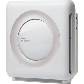 Coway AP-1512HH Mighty Air Purifier with True HEPA Filtration - White - Angle