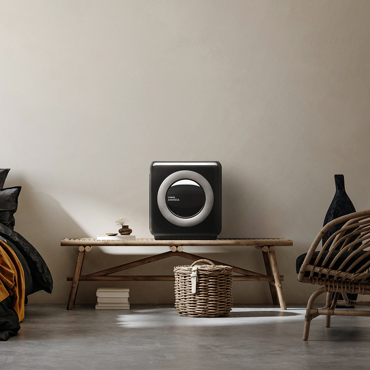 Open-Box: Coway AP-1512HH Mighty Air Purifier with True HEPA Filtration - Black