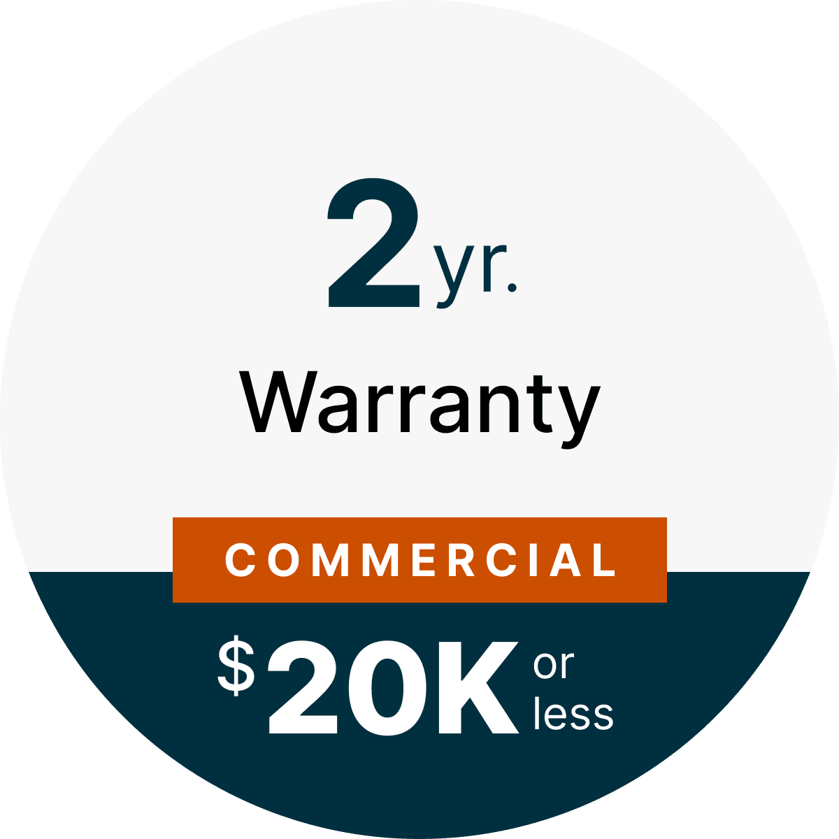 CPS 2 Year Commercial Grade Warranty under $20,000.00 - Main