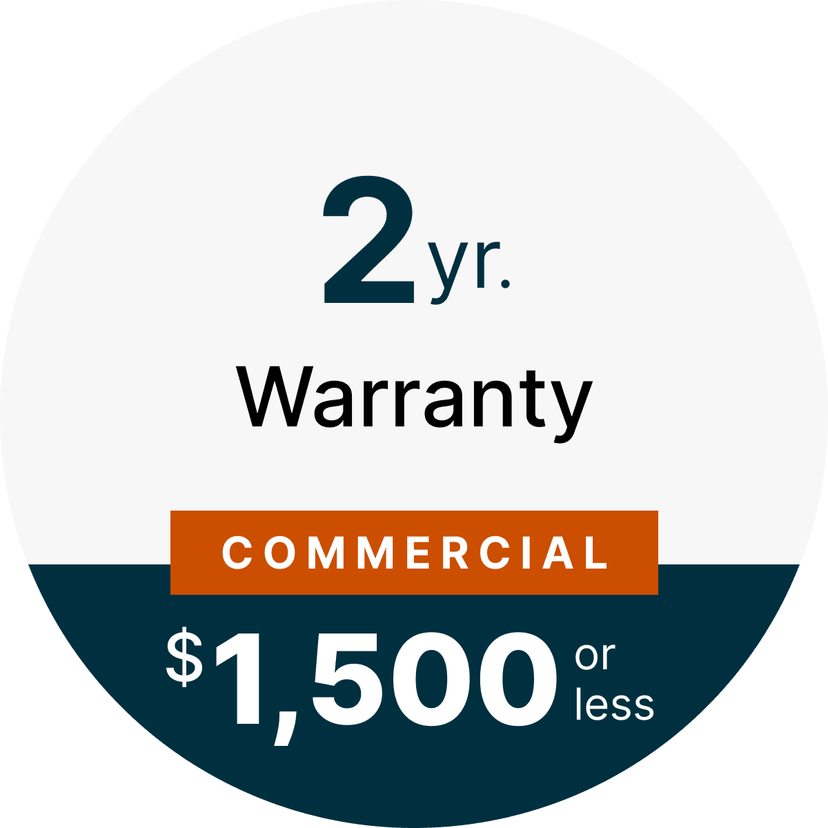 CPS 2 Year Commercial Grade Warranty under $1,500.00 - Main