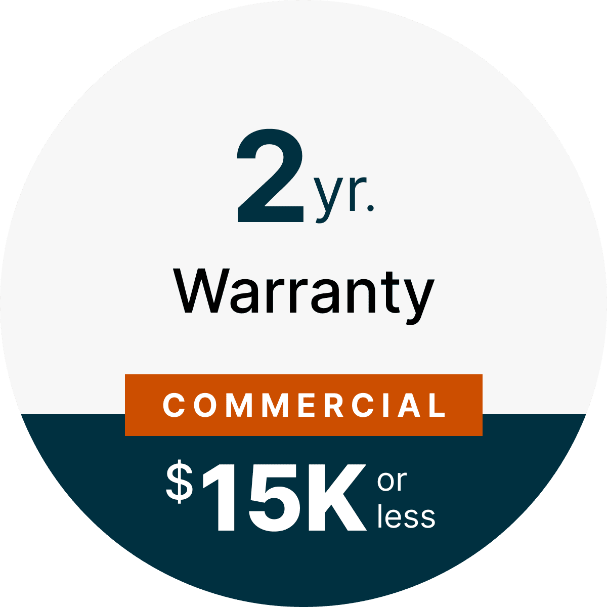 CPS 2 Year Commercial Grade Warranty under $15,000.00 - Main