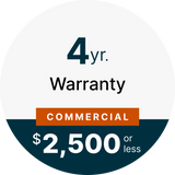 CPS 4 Year Commercial Grade Warranty under $2,500.00 - Main