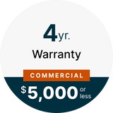 CPS 4 Year Commercial Grade Warranty under $5,000.00 - Main