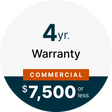 CPS 4 Year Commercial Grade Warranty under $7,500.00 - Main