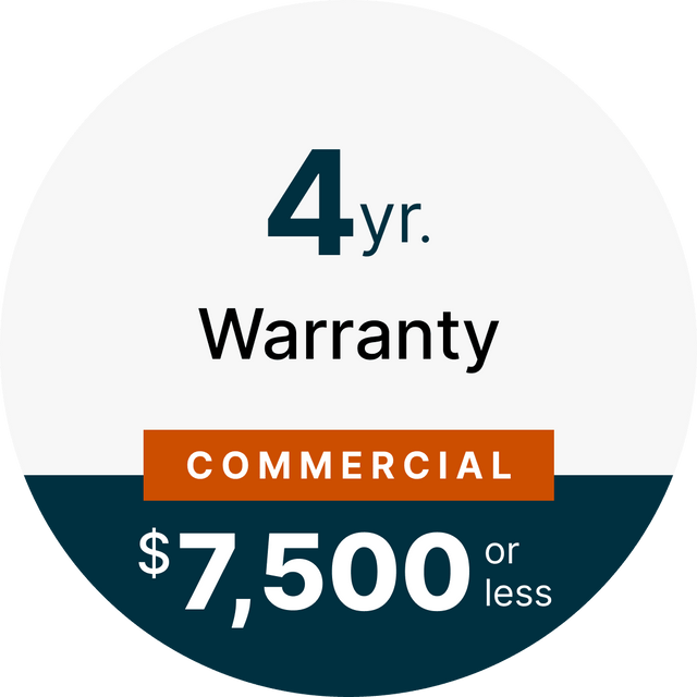CPS 4 Year Commercial Grade Warranty under $7,500.00 - Main