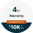 CPS 4 Year Commercial Grade Warranty under $10,000.00 - Main