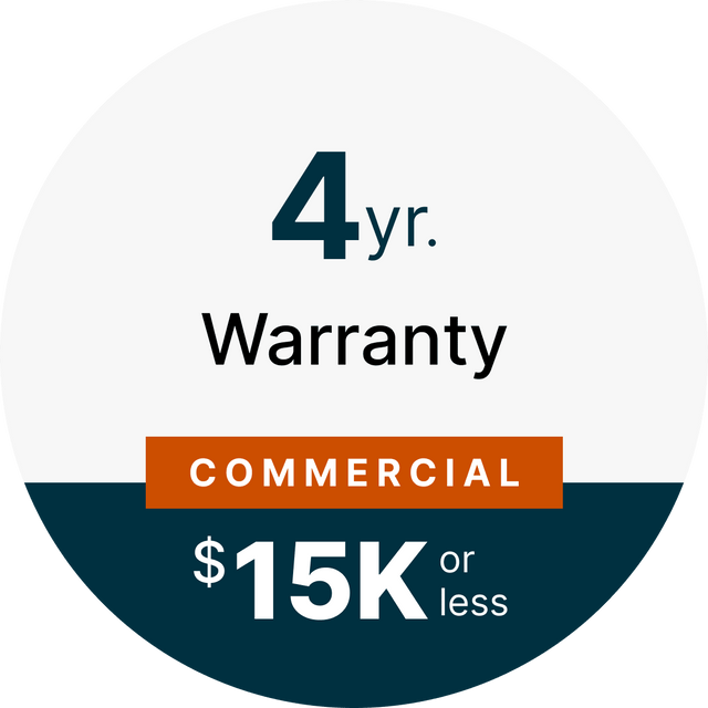 CPS 4 Year Commercial Grade Warranty under $15,000.00 - Main
