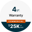 CPS 4 Year Commercial Grade Warranty under $25,000.00 - Main
