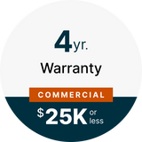 CPS 4 Year Commercial Grade Warranty under $25,000.00 - Main