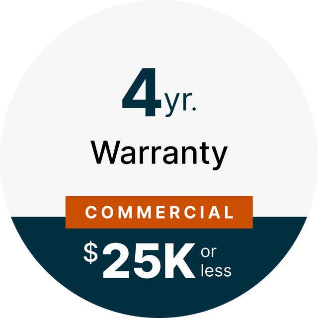 CPS 4 Year Commercial Grade Warranty under $25,000.00 - Main