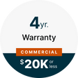 CPS 4 Year Commercial Grade Warranty under $20,000.00 - Main