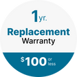 CPS 1 Year Product Replacement Warranty under $100.00 - Main