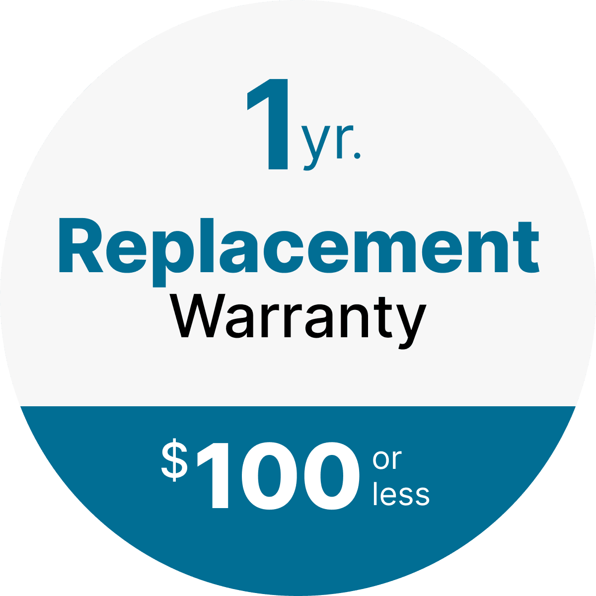 CPS 1 Year Product Replacement Warranty under $100.00 - Main