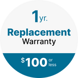 CPS 1 Year Product Replacement Warranty under $100.00 - Main
