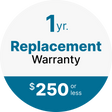 CPS 1 Year Product Replacement Warranty under $250.00 - Main