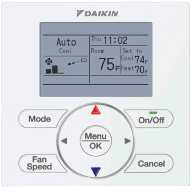 Daikin Wired Navigation Remote Controller 