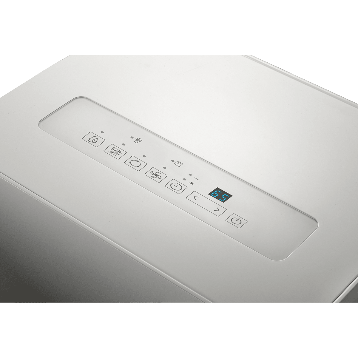 Danby 30 Pint Refurbished Dehumidifier - DDR030BLWBD-RF Black & White - Controls