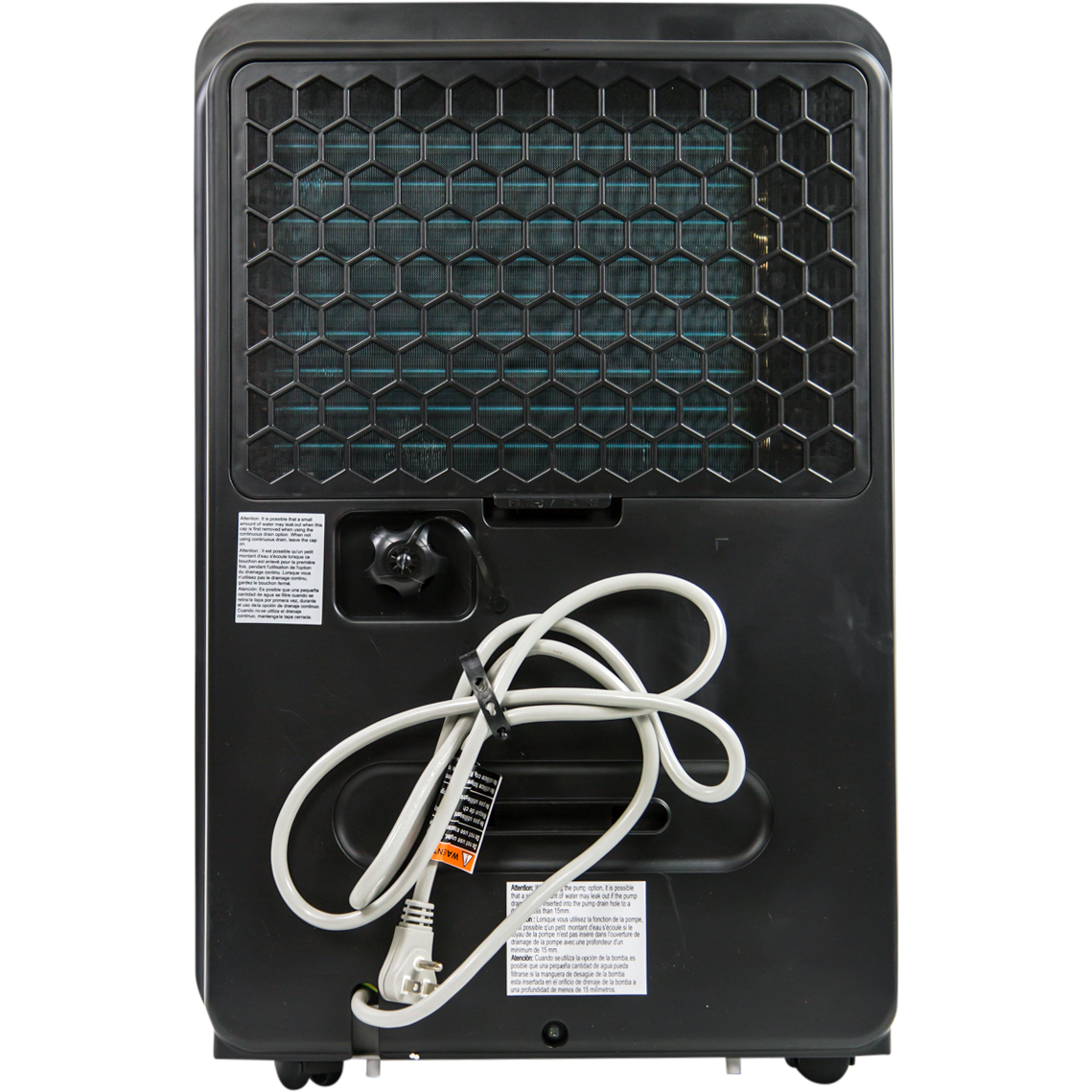 Danby DDR040BJWDB 40-Pint Energy Star Dehumidifier - back