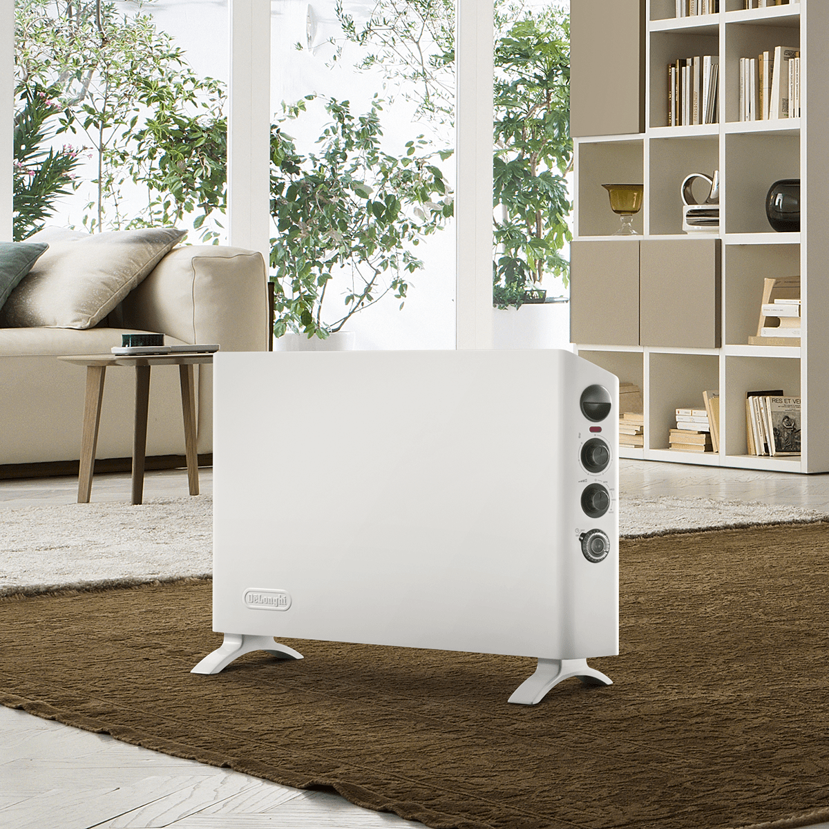 DeLonghi Convection Panel Heater - Lifestyle floor