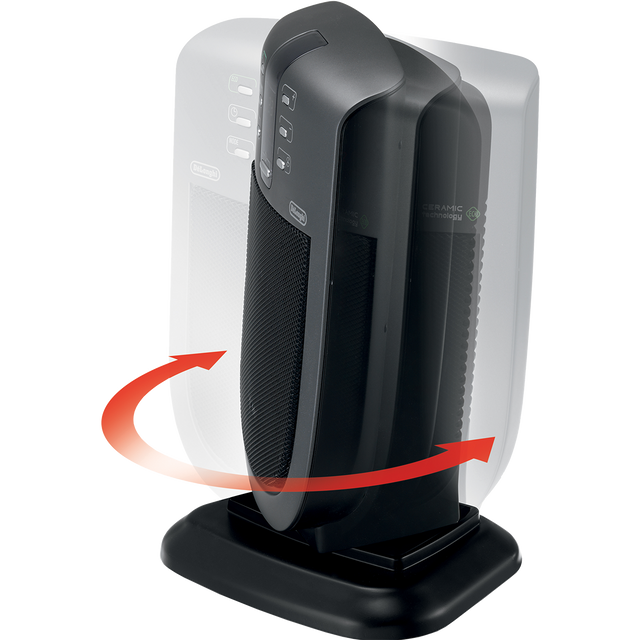 DeLonghi Oscillating Portable Digital Ceramic Heater - Automatic Oscillation