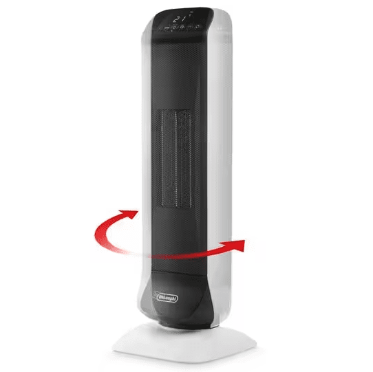 DeLonghi 1500W Ceramic Tower Heater w/ Thermostat & Remote - Oscillation