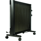 Angle view of DeLonghi HMP1500 SafeHeat MICA Panel Heater