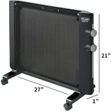 Delonghi HCX9115E Slim Style Convection Heater - dimensions