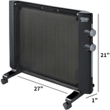 Delonghi HCX9115E Slim Style Convection Heater - dimensions