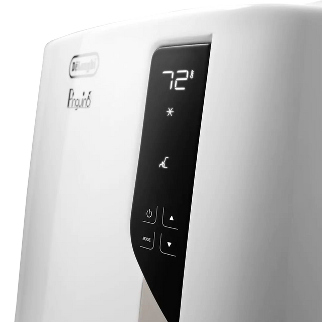 DeLonghi Pinguino 7,200 BTU Smart Wi-Fi Portable Air Conditioner w/ Heat - Display Control Panel