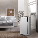 DeLonghi Pinguino 7,200 BTU Smart Wi-Fi Portable Air Conditioner w/ Heat - in Bedroom