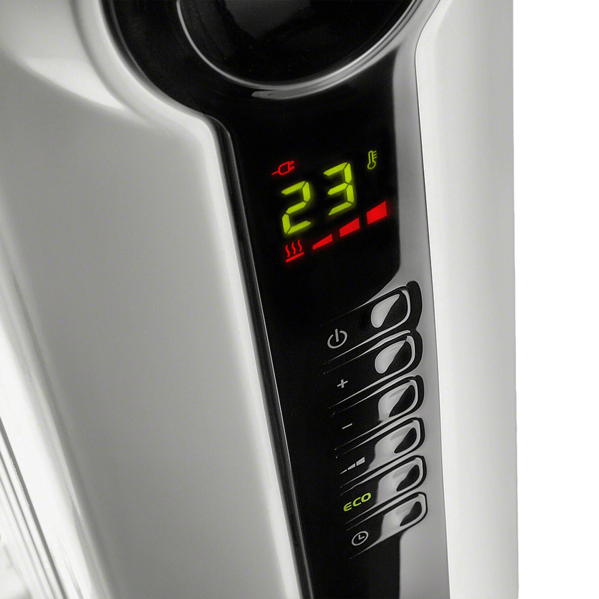 DeLonghi TRRS0715E Oil-Filled Radiator Heater - Controls